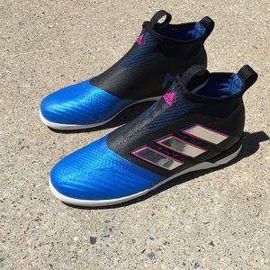 Adidas purecontrolmastercontrol blue/pink/black8.5